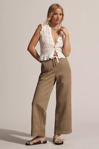 Amo Marian Linen Blend Drawstring Pants