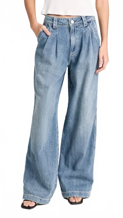 Amo Matilda Wide Leg Trouser Jeans In Skipper In Blue
