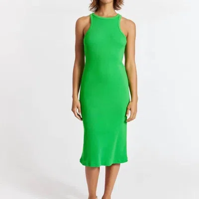 Amo Muscle Tank Dress In Green