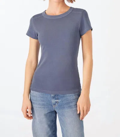 Amo Penny Tee In Dusk In Blue
