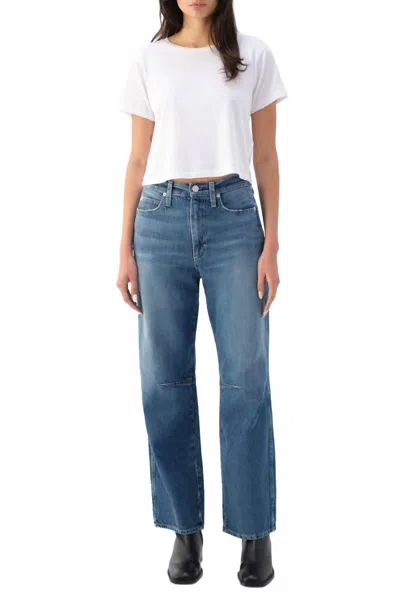 AMO SANDRA BAGGY WIDE LEG JEANS IN EMOTION