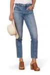 Amo Seamed Chelsea Long Jean In Deeply In Multi
