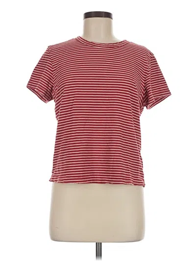 Pre-owned Amo Short Sleeve T-shirt In Red