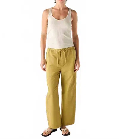 Amo Simone Pants In Sprig In Yellow