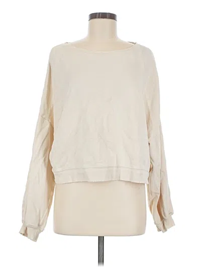 Pre-owned Amo Sweatshirt In Ivory