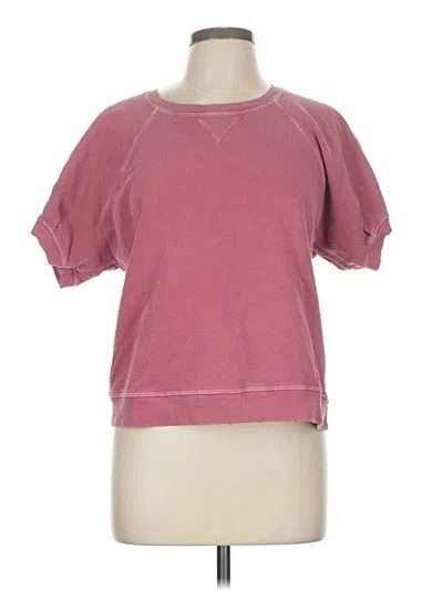 Pre-owned Amo Sweatshirt In Pink