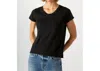 Amo Sweetness V-neck Top In Black