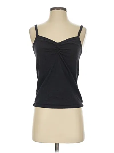 Pre-owned Amo Tank Top Black Strapless Neckline Tops