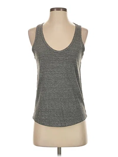 Pre-owned Amo Tank Top Gray Halter Neckline Tops