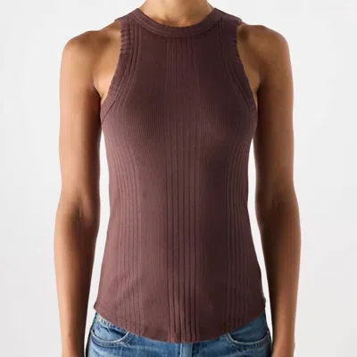 Amo Vera Tank Top In Bittersweet In Brown