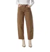 Amo Wilma Jeans In Toffee In Multi