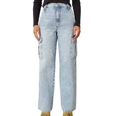 Amo Women's Maya Cargo Pant In Tenderness In Blue