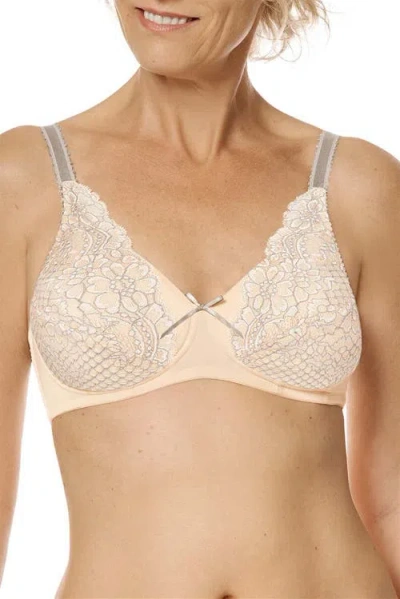 Amoena Alina Padded Wire-free Bra In Pink