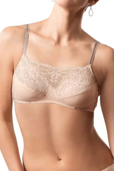 Amoena Alina Wire-free Bra In Neutral