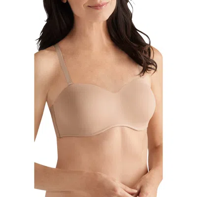 Amoena 'barbara' Convertible Molded Underwire Bra In Brown