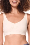 Amoena Becky Wire-free Bra In White