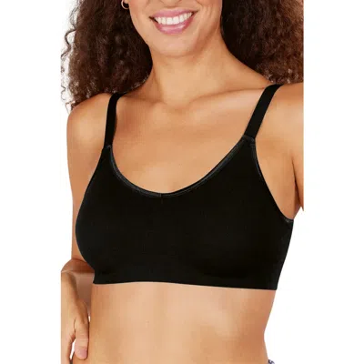 Amoena Eliza Wire-free Bra In Black