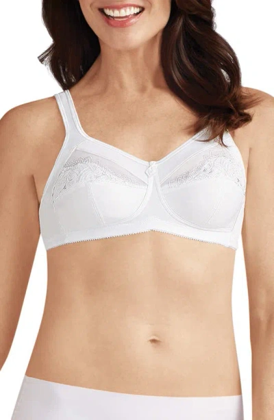 Amoena Isadora Wireless Pocketed Bra In White