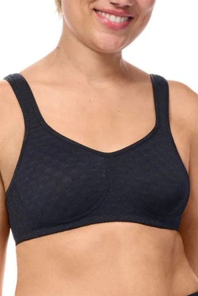 Amoena Tiana Wire-free Bra In Black