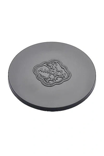 Amoln Black Candle Lid In Gray
