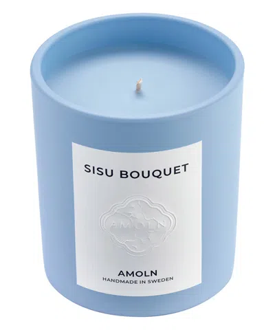 Amoln Sisu Bouquet Candle 270 G In Lightblue