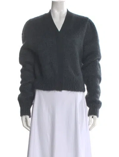 Pre-owned Amomento 2024 Mohair Sweater In Gray