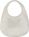 Amomento Beige Sheer Tote In Beige