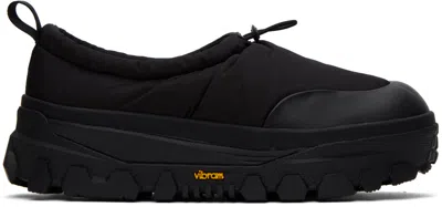 Amomento Black Padded Slippers