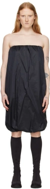 Amomento Elasticated-trim Shirring Top In Black
