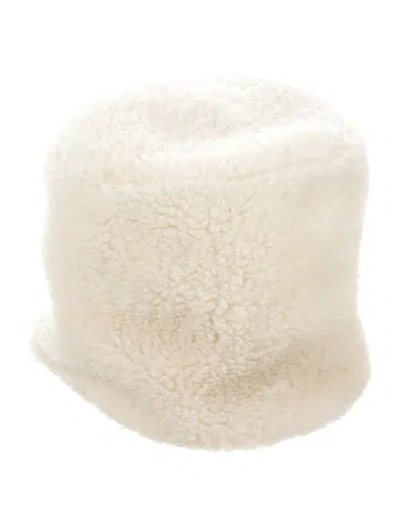 Pre-owned Amomento Bucket Hat In Neutral