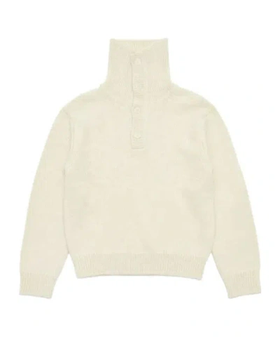 Amomento Button Neck Knit Polo