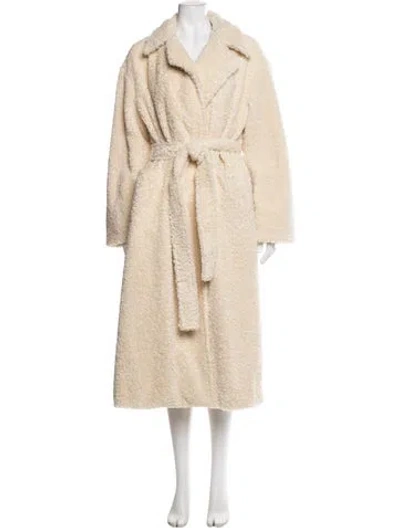 Pre-owned Amomento Coat In Neutral