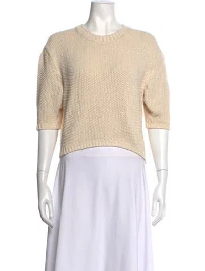 Pre-owned Amomento Crew Neck Sweater In Neutrals