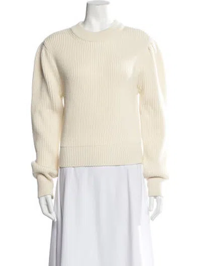 Pre-owned Amomento Crew Neck Sweater In Neutrals