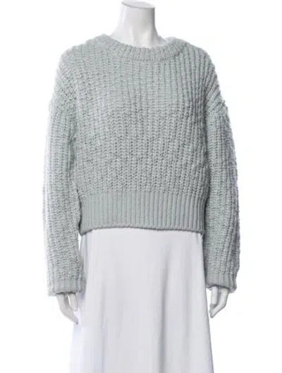 Pre-owned Amomento Crew Neck Sweater In White