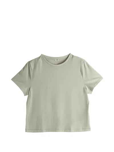 Amomento Crew-neck T-shirt In Gray