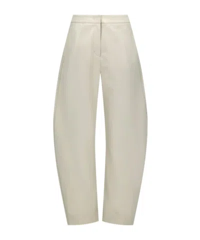 Amomento Curved Long Pants In Neutral