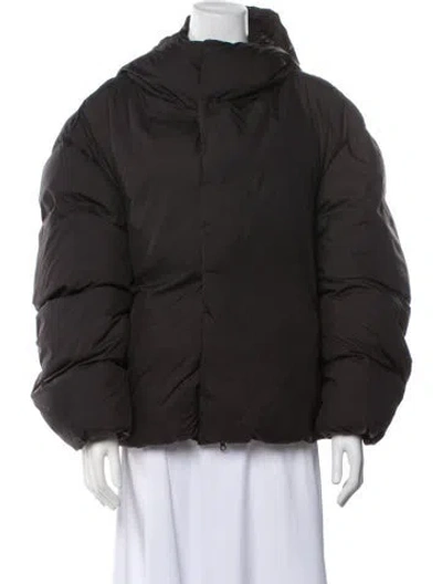 Pre-owned Amomento Down Jacket In Gray