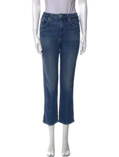 Pre-owned Amomento Flared Pants In Blue