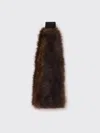 Amomento Fur Hairband In Brown