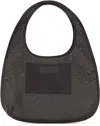Amomento Gray Sheer Tote In Charcoal