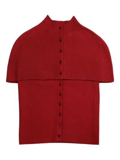 Amomento High-neck Top In Red