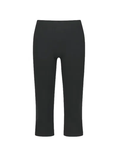 Amomento Knit Capri Trousers In Blue