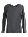 Amomento Long-sleeve Top In Gray