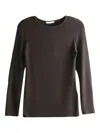 Amomento Long-sleeve Top In Gray