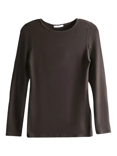 Amomento Long-sleeve Top In Gray