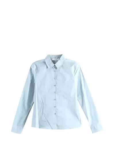 Amomento Long-sleeve Shirt In Blue