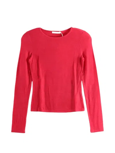 Amomento Long-sleeve T-shirt In Red