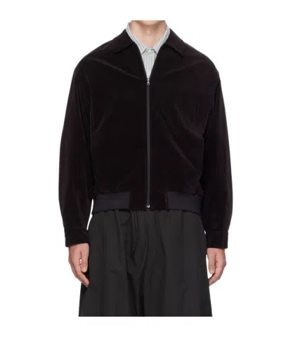 Amomento Long-sleeved Jacket In Black