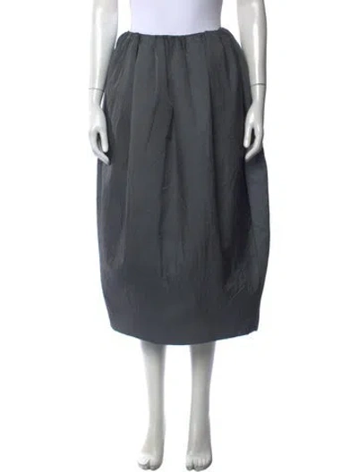 Pre-owned Amomento Midi Length Skirt In Grey